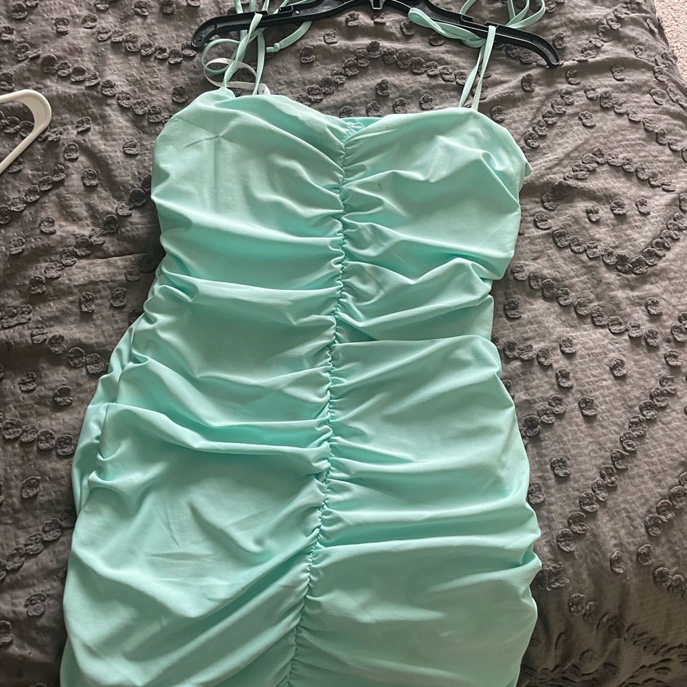 Teal Dress
